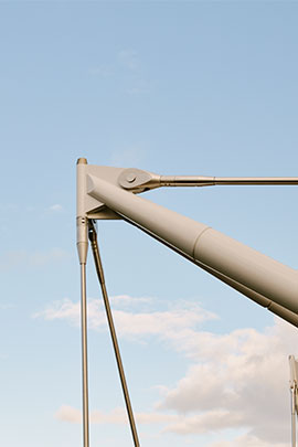 Architectural detail of the roof of The Emory hotel